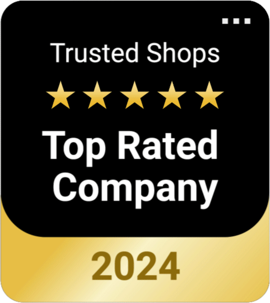 Auszeichnung Top Rated Trusted Shops